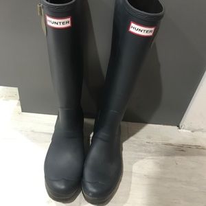 hunter tall rain boots